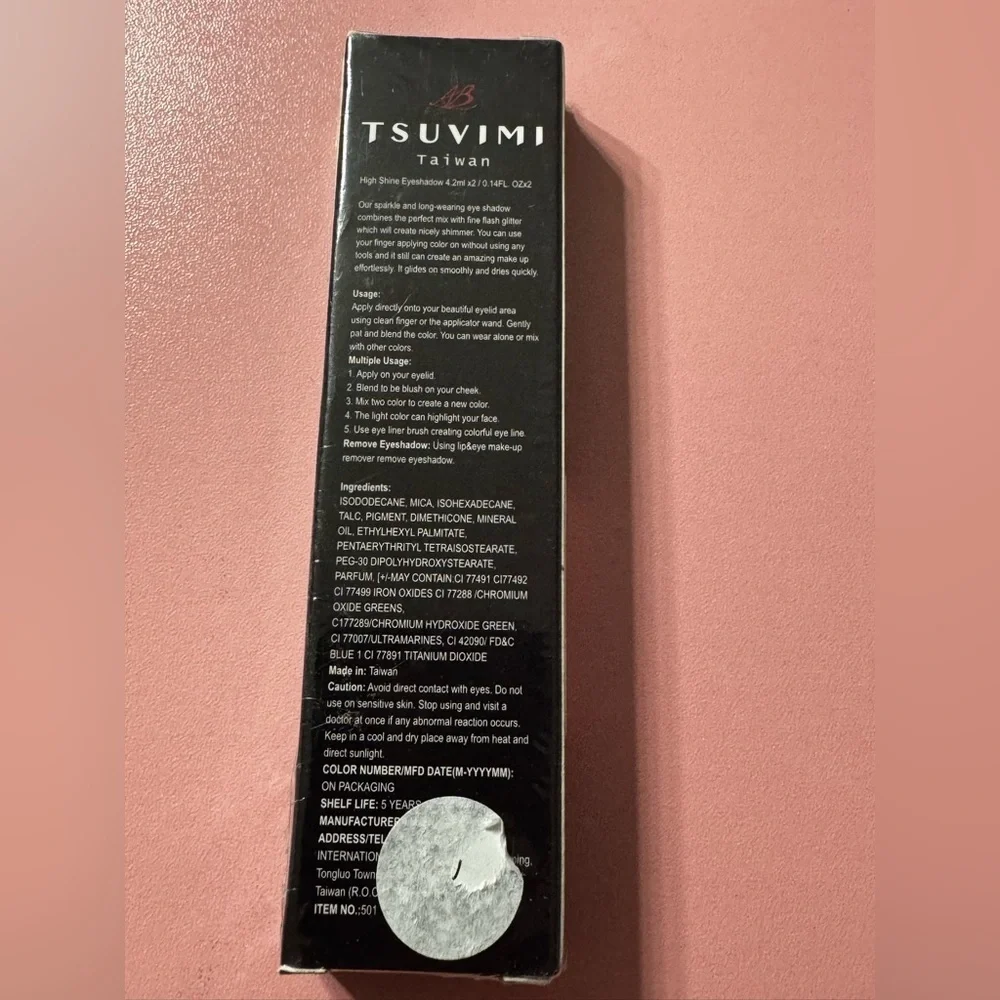 Tsuvimi 2-in-1 Shimmer Eyeshadow Stick – Wine & Mulberry